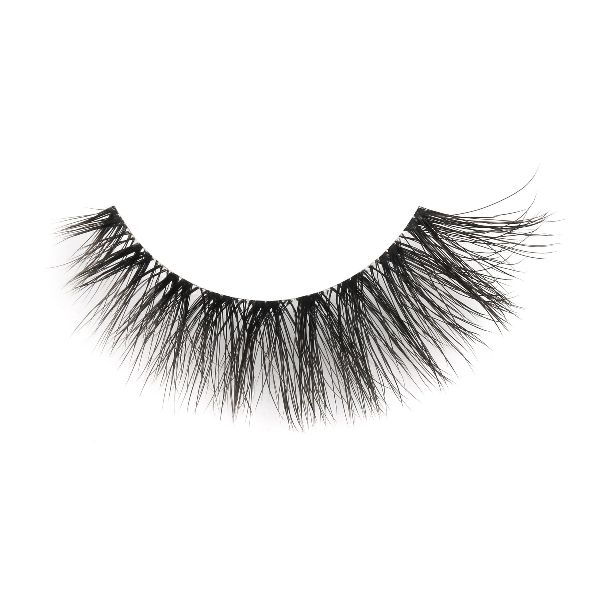 Natural strip lashes