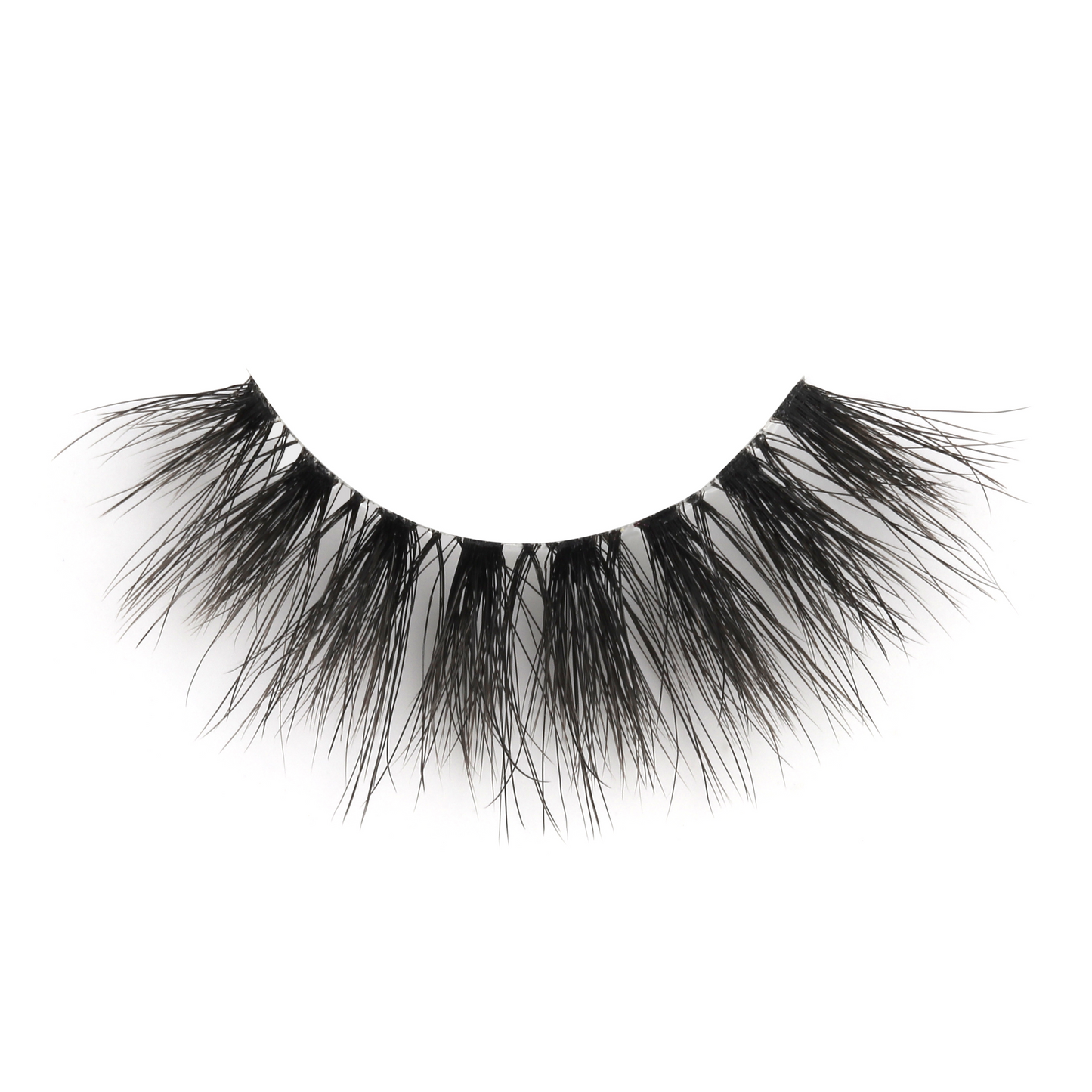 Wispy volume strip lashes